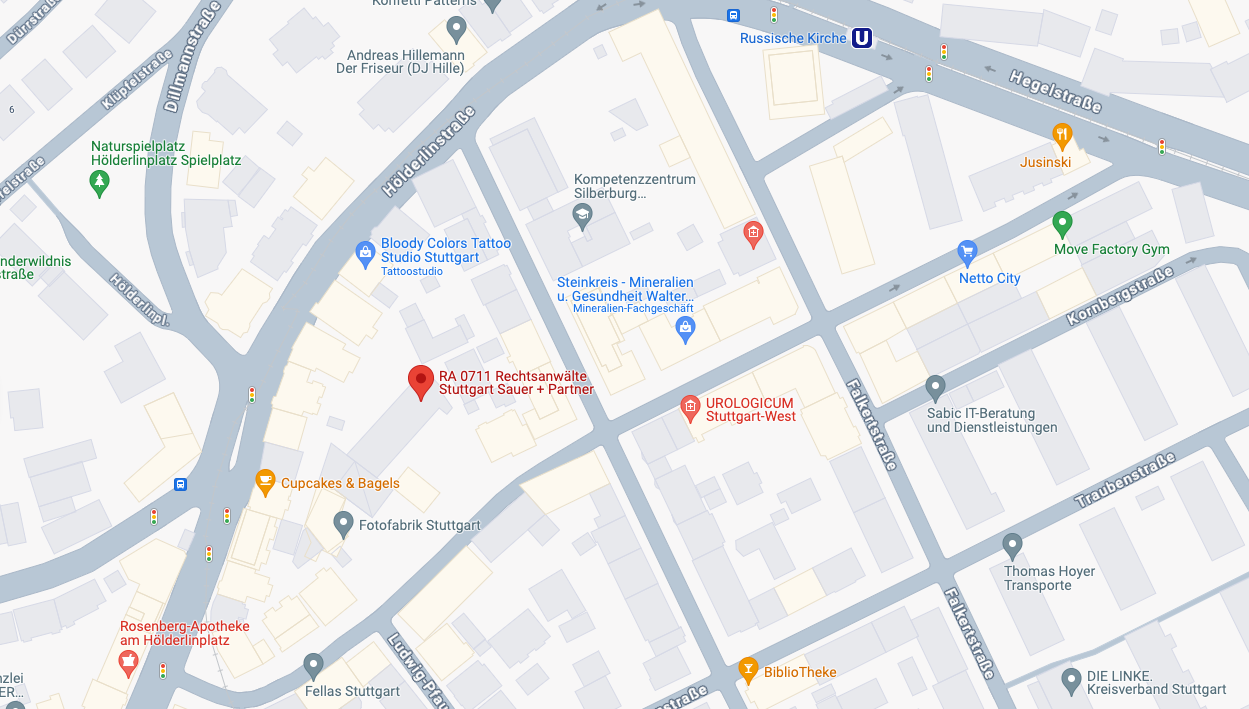RA0711 – Die Erbrechtskanzlei in StuttgartRechtsanwälte StuttgartSauer + PartnerKornbergstraße 3670176 Stuttgart